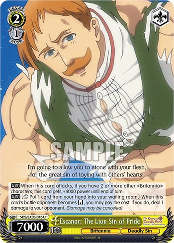 Image of Escanor: The Lion Sin of Pride [The Seven Deadly Sins: Revival of The Commandments]