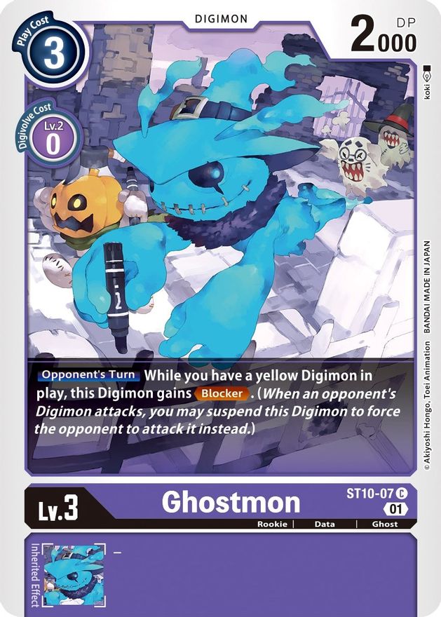 Image of Ghostmon [ST10-07] [Starter Deck: Parallel World Tactician]