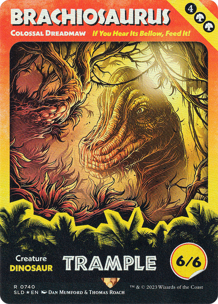 Image of Brachiosaurus - Colossal Dreadmaw [Secret Lair Drop Series]