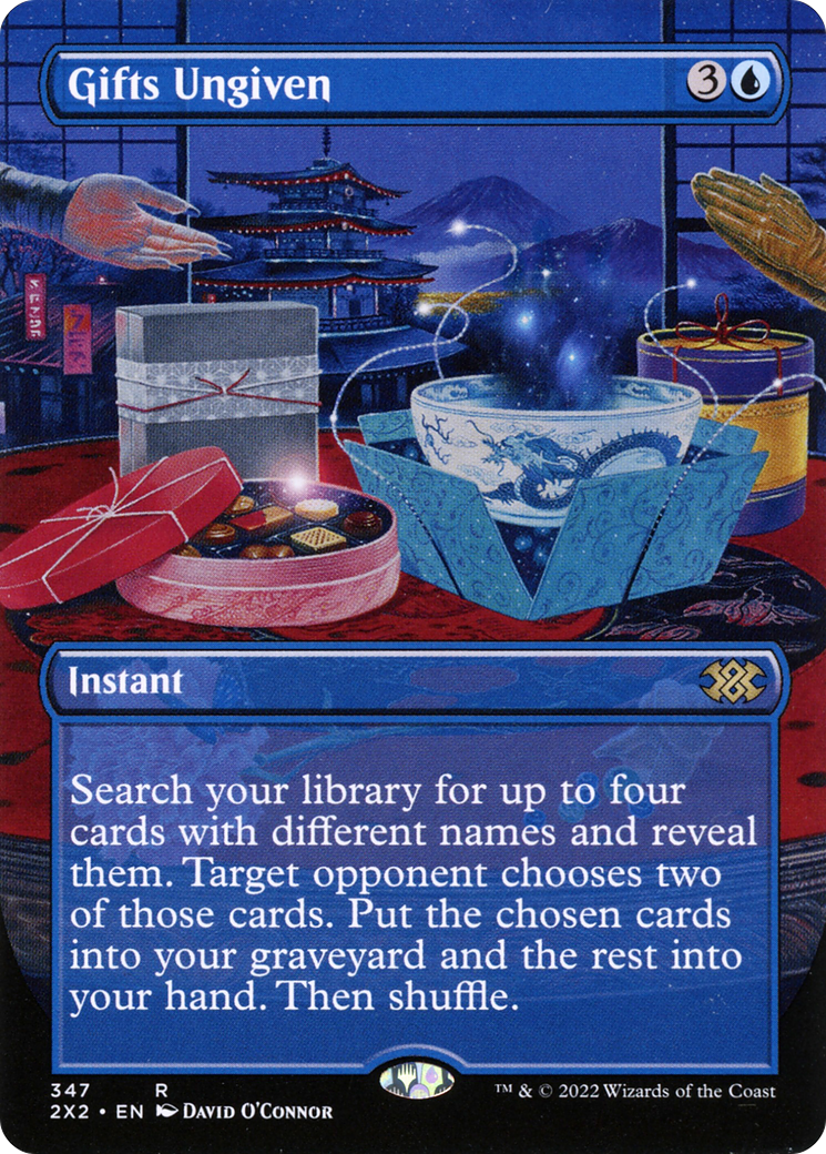 Image of Gifts Ungiven (Borderless Alternate Art) [Double Masters 2022]