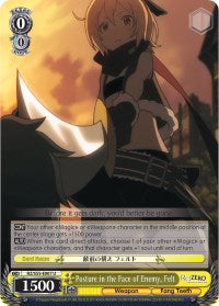 Image of Posture in the Face of Enemy, Felt (RZ/S55-E007 U) [Re:ZERO Vol.2]