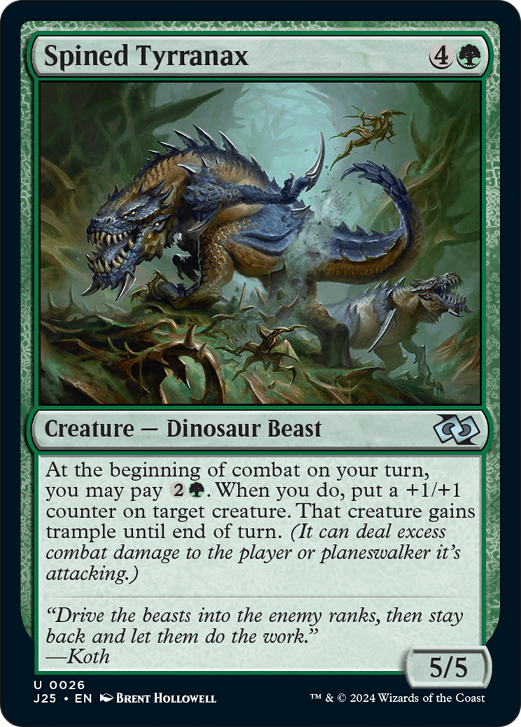 Image of Spined Tyrranax [Foundations Jumpstart]
