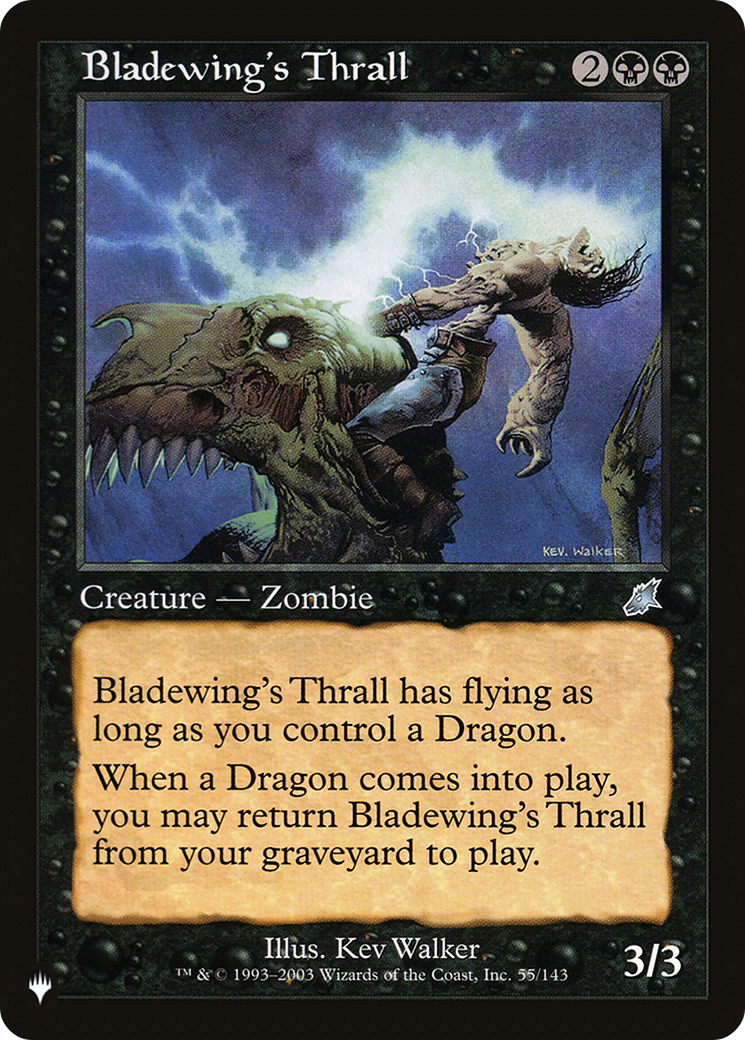 Image of Bladewing's Thrall [The List]