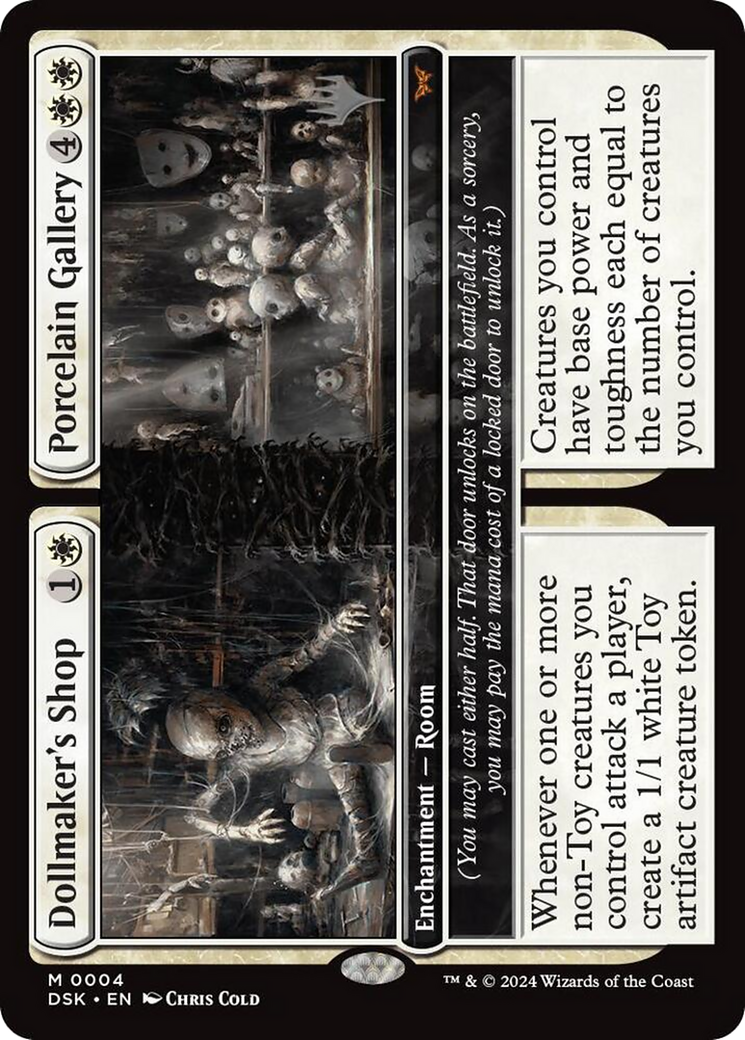 Image of Dollmaker's Shop // Porcelain Gallery (Promo Pack) [Duskmourn: House of Horror Promos]