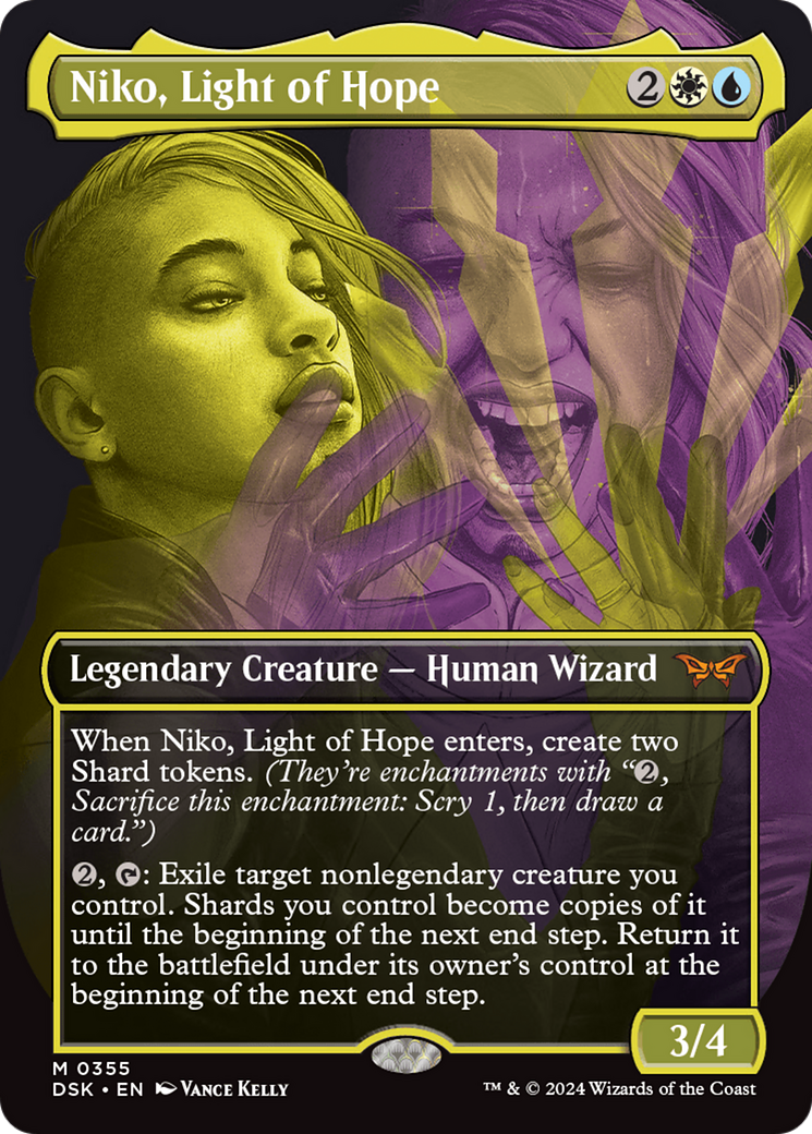 Image of Niko, Light of Hope (Showcase) [Duskmourn: House of Horror]