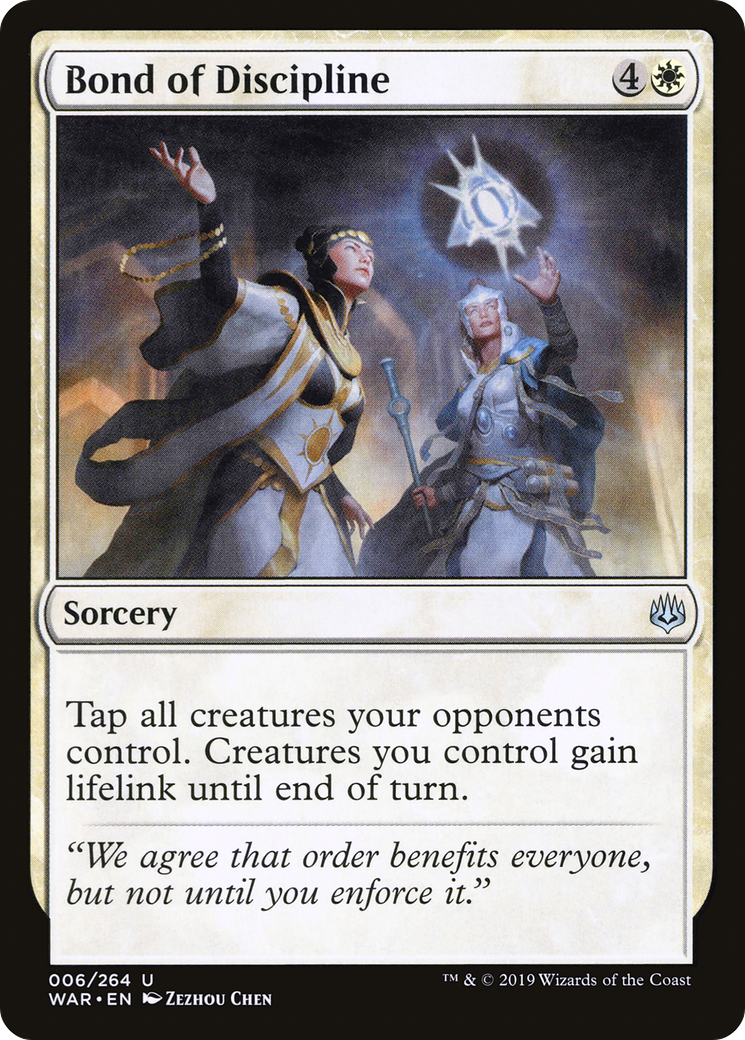 Image of Bond of Discipline [War of the Spark]