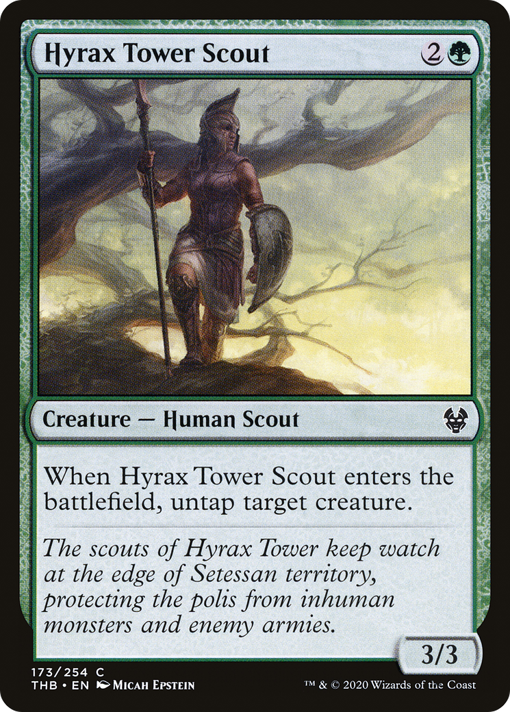 Image of Hyrax Tower Scout [Theros Beyond Death]