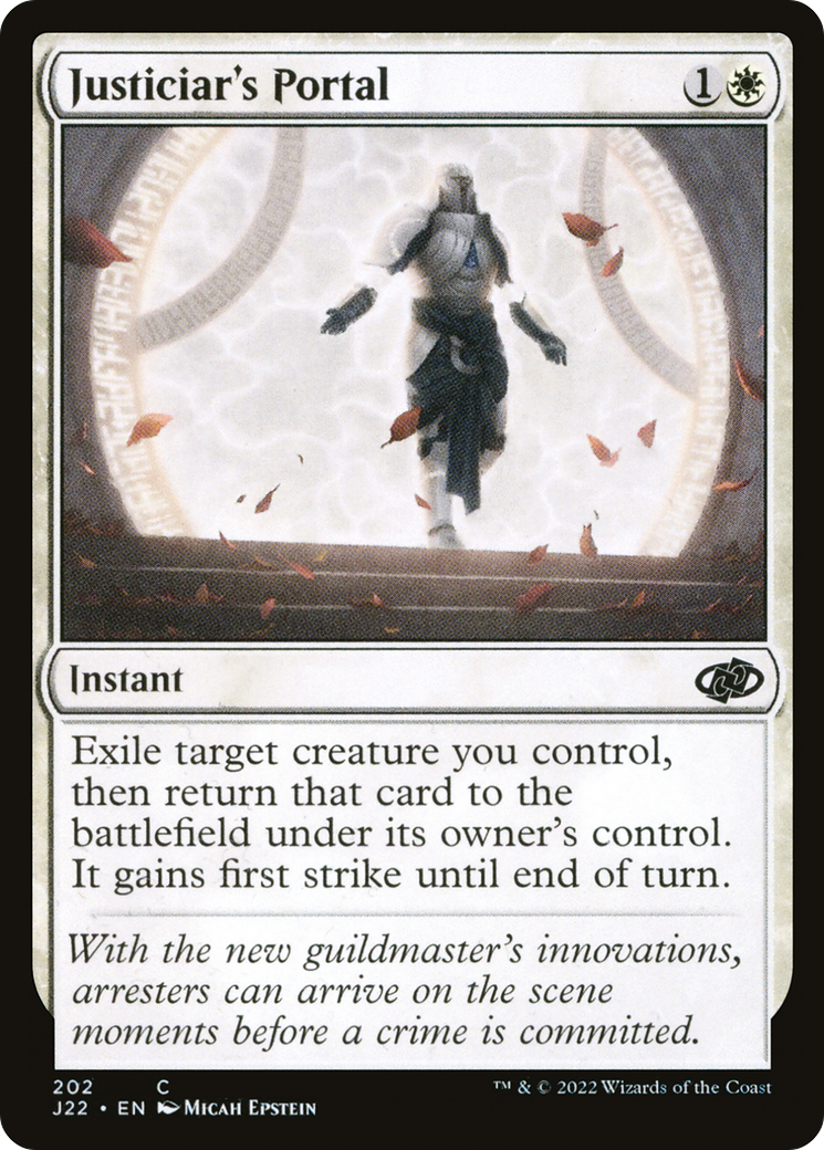 Image of Justiciar's Portal [Jumpstart 2022]