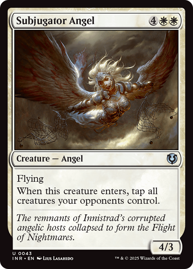 Image of Subjugator Angel [Innistrad Remastered]