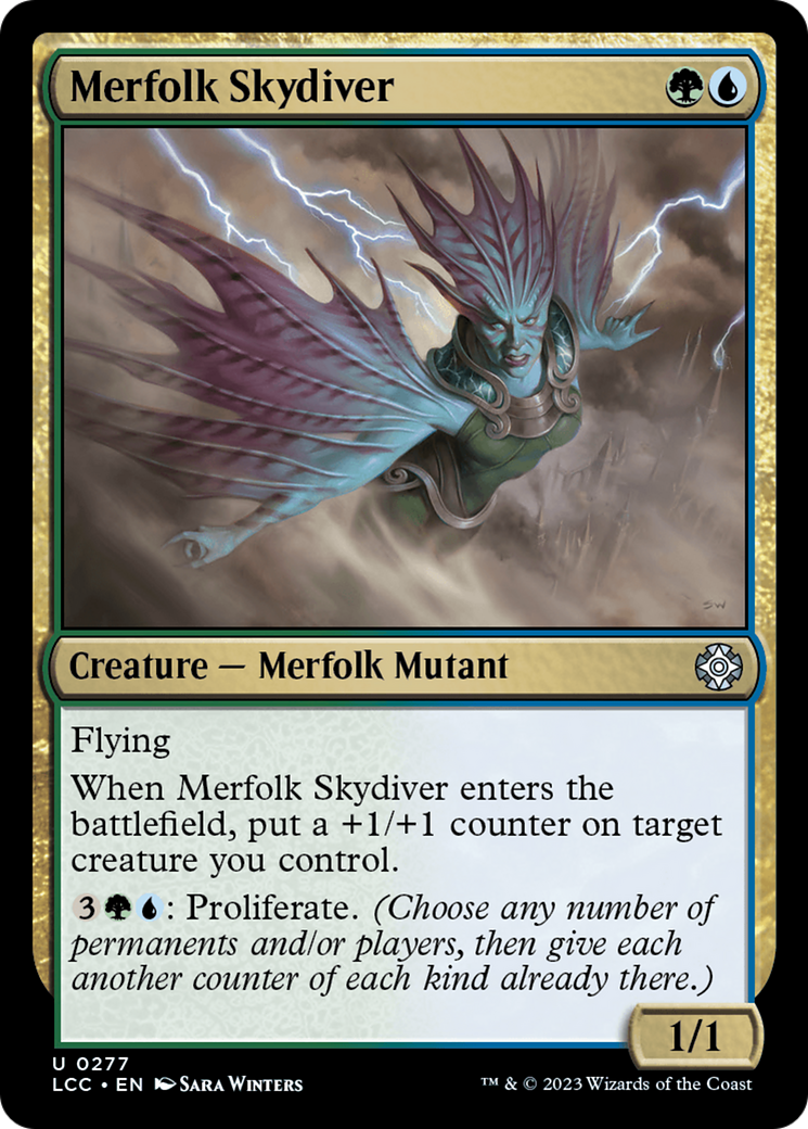 Image of Merfolk Skydiver [The Lost Caverns of Ixalan Commander]