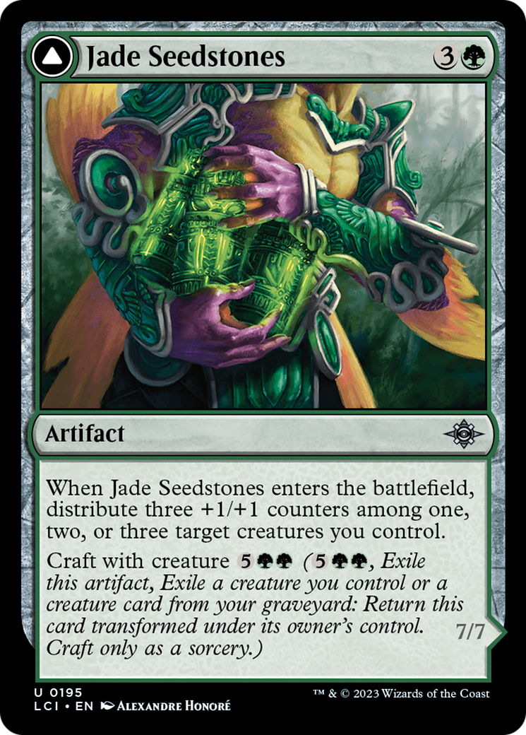 Image of Jade Seedstones [The Lost Caverns of Ixalan]