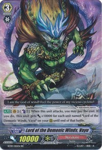 Image of Lord of the Demonic Winds, Vayu (BT09/015EN) [Clash of Knights & Dragons]