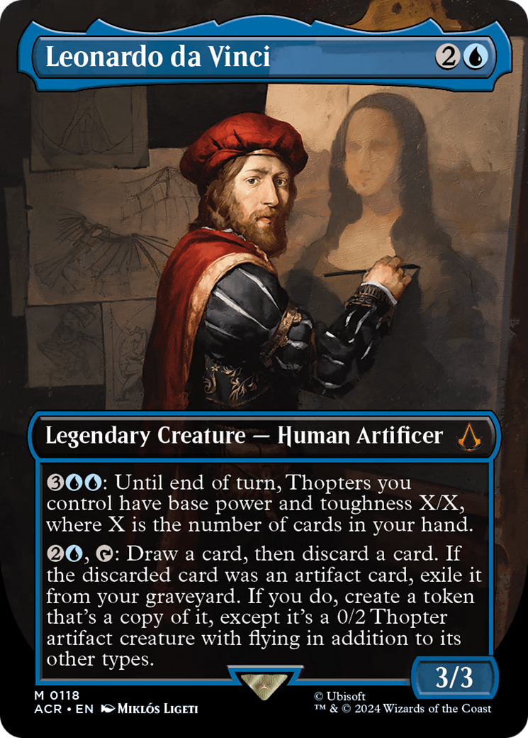 Image of Leonardo da Vinci (Borderless) [Assassin's Creed]
