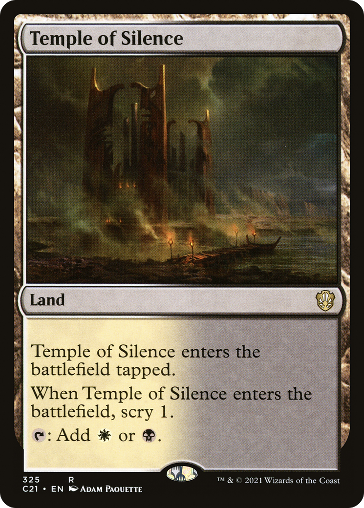 Image of Temple of Silence [Commander 2021]