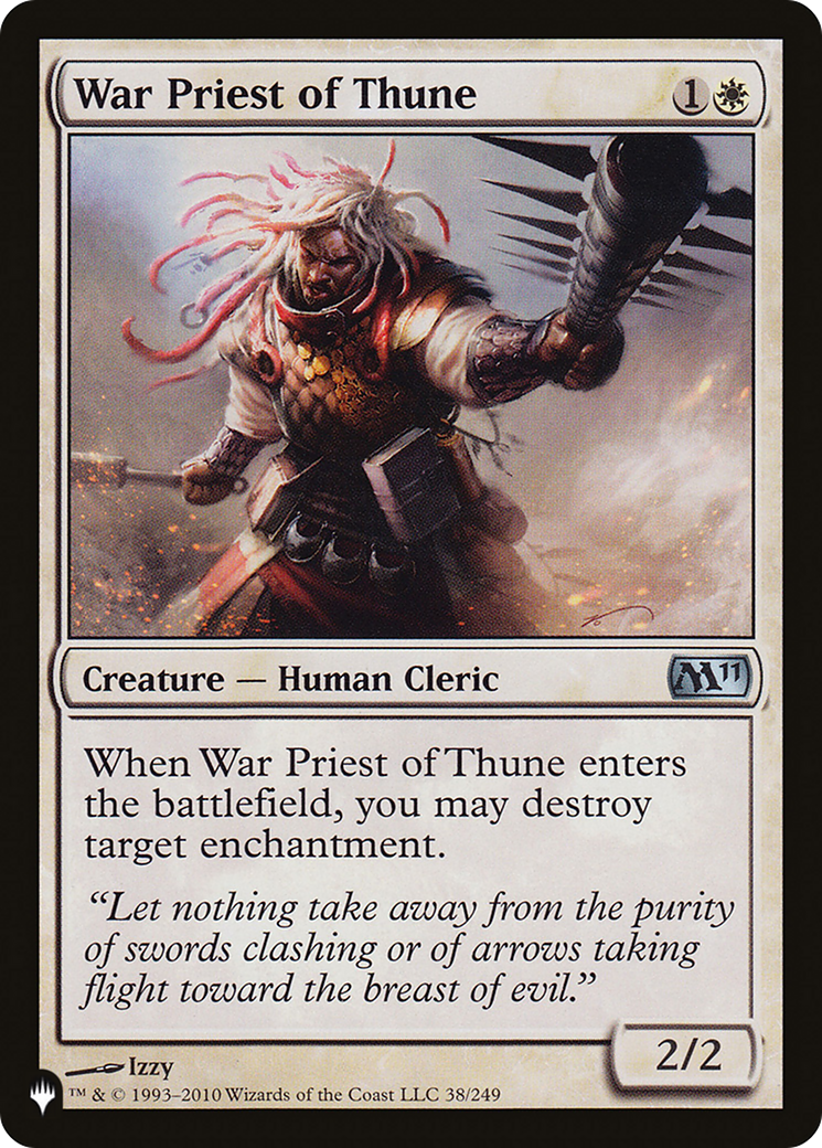 Image of War Priest of Thune [The List]