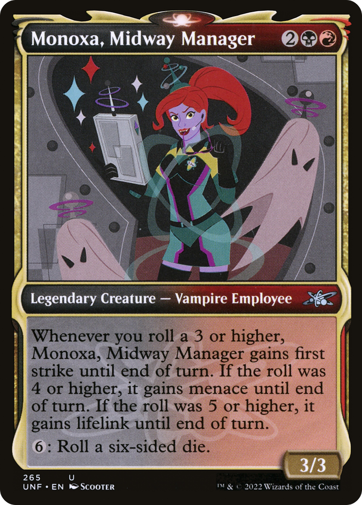 Image of Monoxa, Midway Manager (Showcase) [Unfinity]