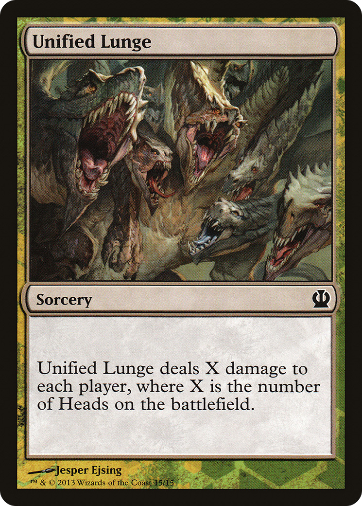Image of Unified Lunge [Theros Face the Hydra]