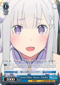 Image of Kind Elder Sister, Emilia (RZ/S55-E087 C) [Re:ZERO Vol.2]