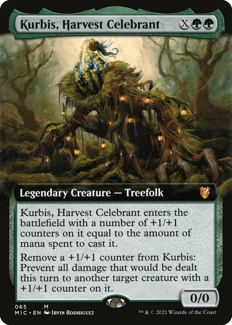 Image of Kurbis, Harvest Celebrant (Extended Art) [Innistrad: Midnight Hunt Commander]