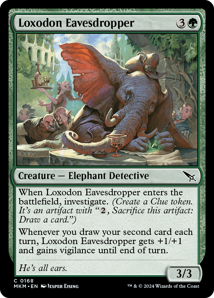 Image of Loxodon Eavesdropper [Murders at Karlov Manor]