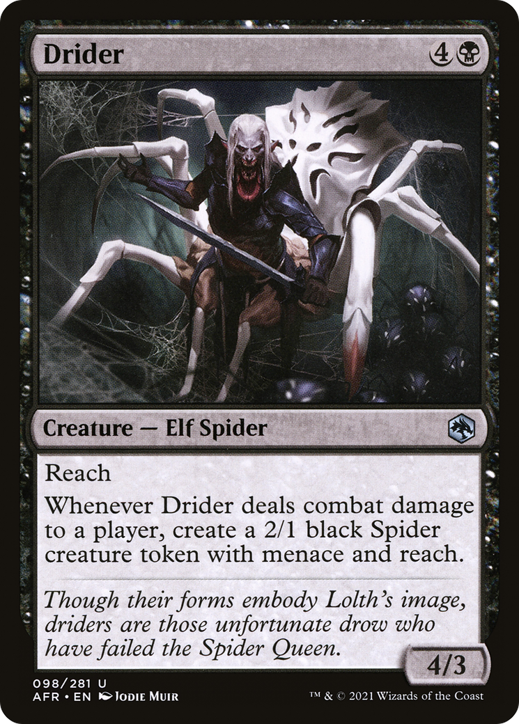 Image of Drider [Dungeons & Dragons: Adventures in the Forgotten Realms]