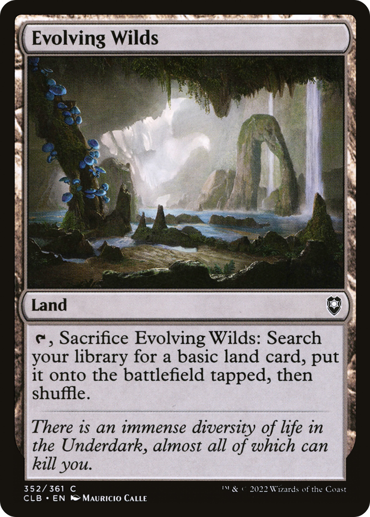 Image of Evolving Wilds [Commander Legends: Battle for Baldur's Gate]