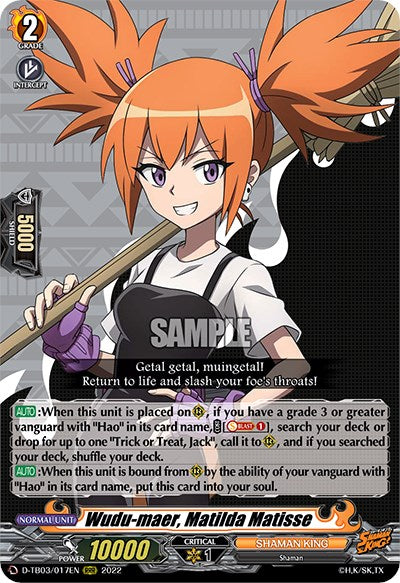 Image of Wudu-maer, Matilda Matisse (D-TB03/017EN) [Shaman King]