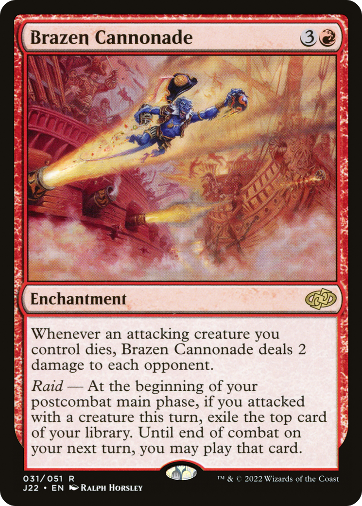 Image of Brazen Cannonade [Jumpstart 2022]