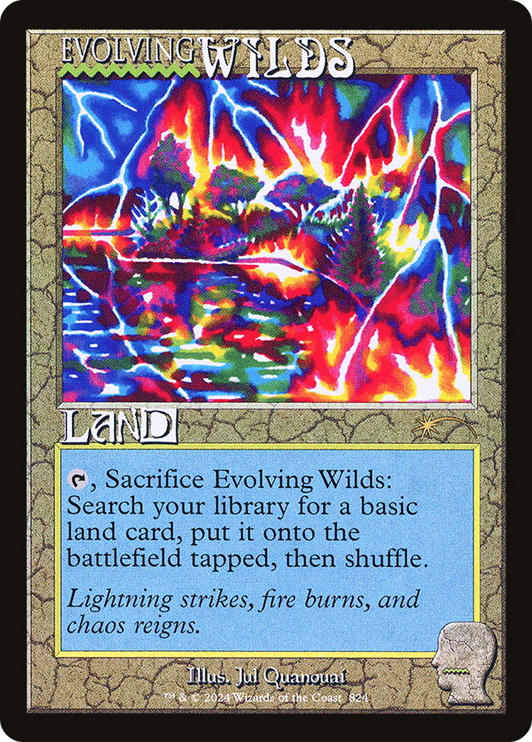 Image of Evolving Wilds (Rainbow Foil) [Secret Lair Drop Series]