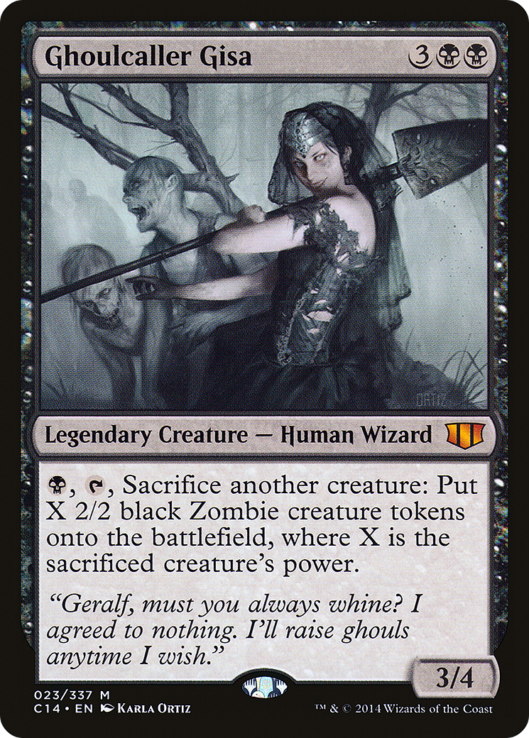 Image of Ghoulcaller Gisa [Commander 2014]