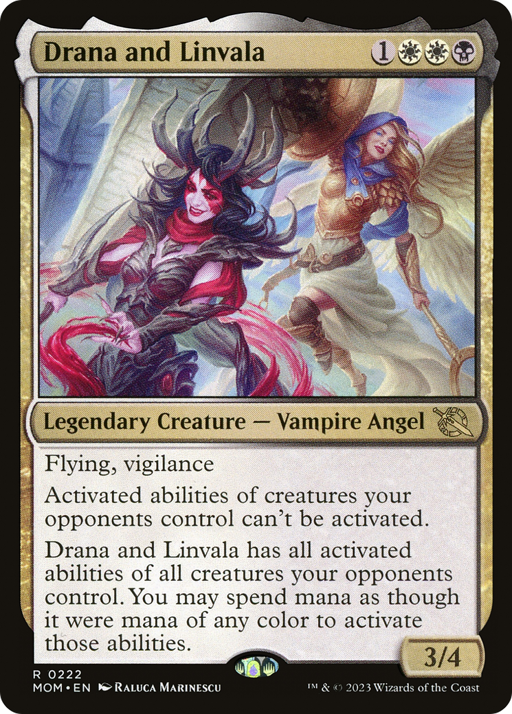 Image of Drana and Linvala [March of the Machine]