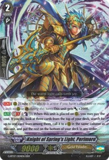 Image of Knight ofring's Light, Perimore (G-BT07/004EN) [Glorious Bravery of Radiant Sword]