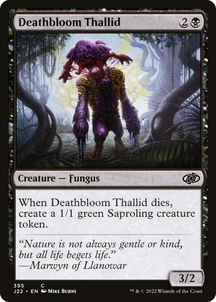 Image of Deathbloom Thallid [Jumpstart 2022]