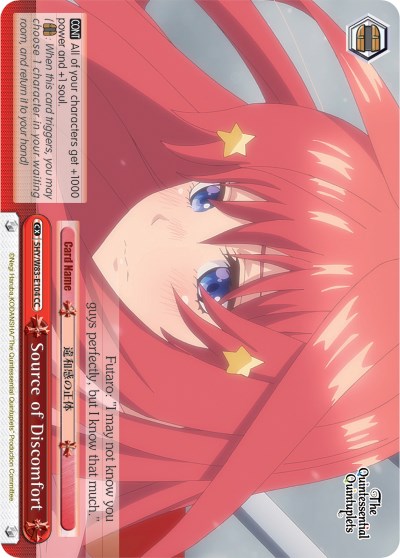 Image of Source of Discomfort (5HY/W83-E104 CC) [The Quintessential Quintuplets]