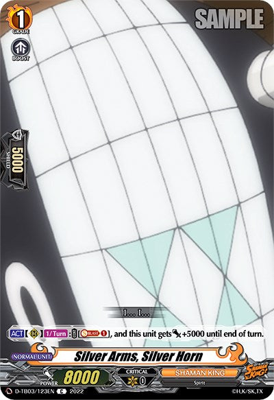 Image of Silver Arms, Silver Horn (D-TB03/123EN) [Shaman King]