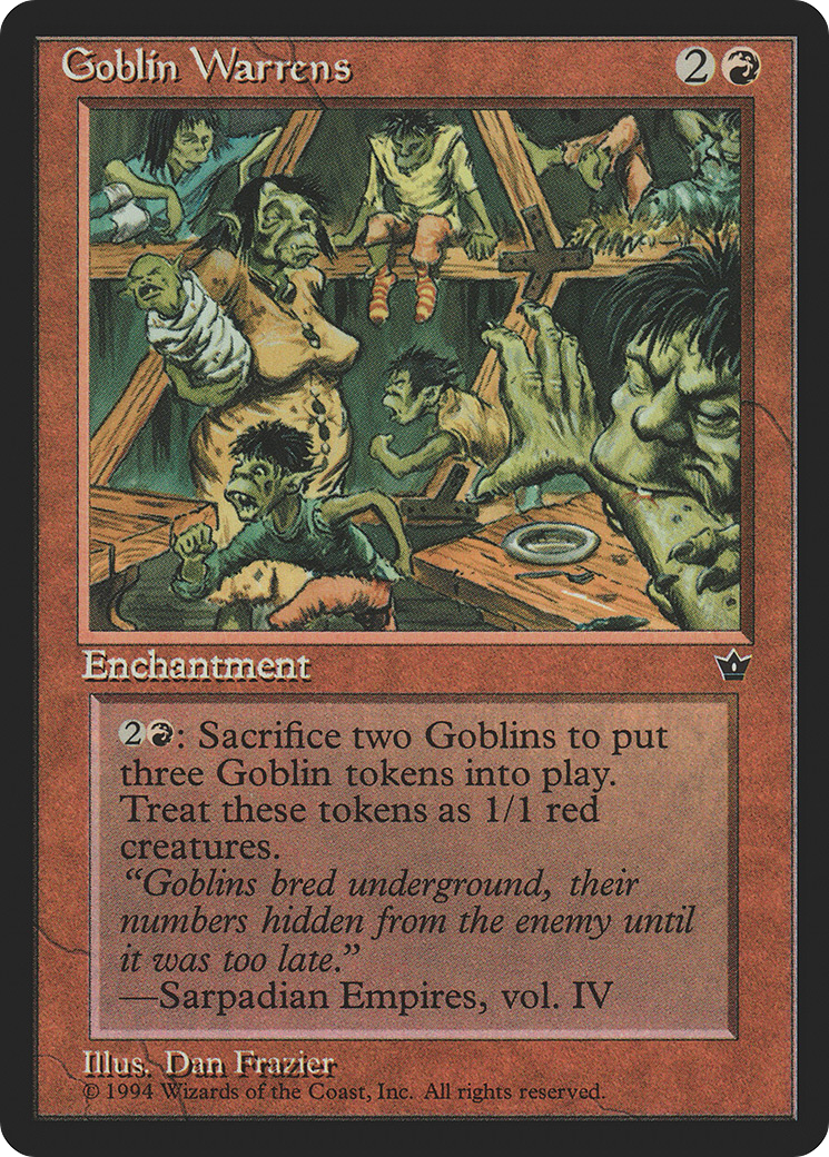 Image of Goblin Warrens [Fallen Empires]