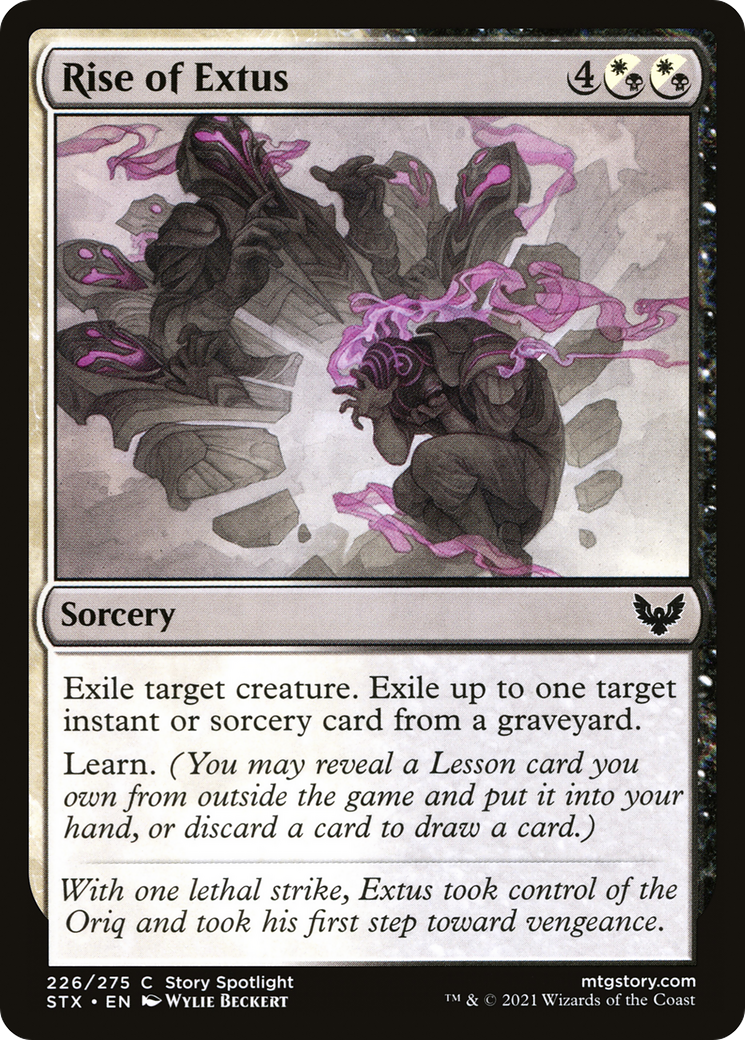 Image of Rise of Extus [Strixhaven: School of Mages]