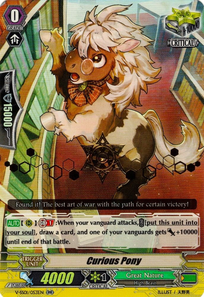 Image of Curious Pony (Hot Stamped) (V-SS01/053EN) [Premium Collection 2019]