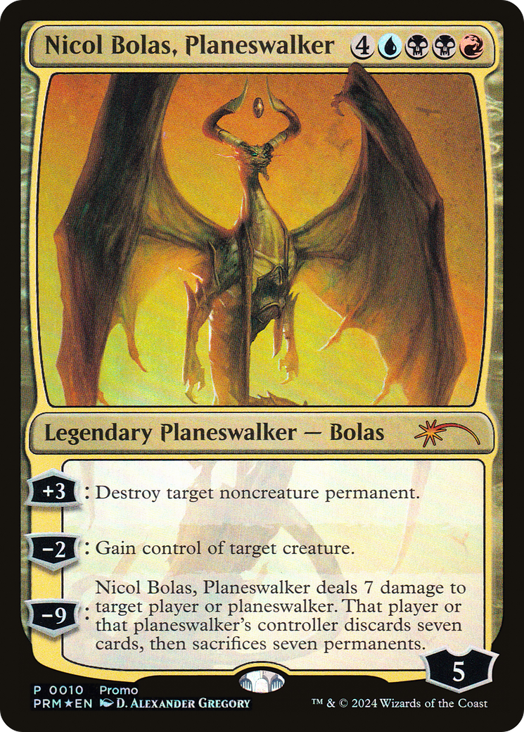 Image of Nicol Bolas, Planeswalker [Media Promos]