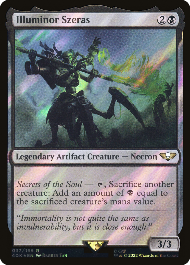 Image of Illuminor Szeras (Surge Foil) [Warhammer 40,000]