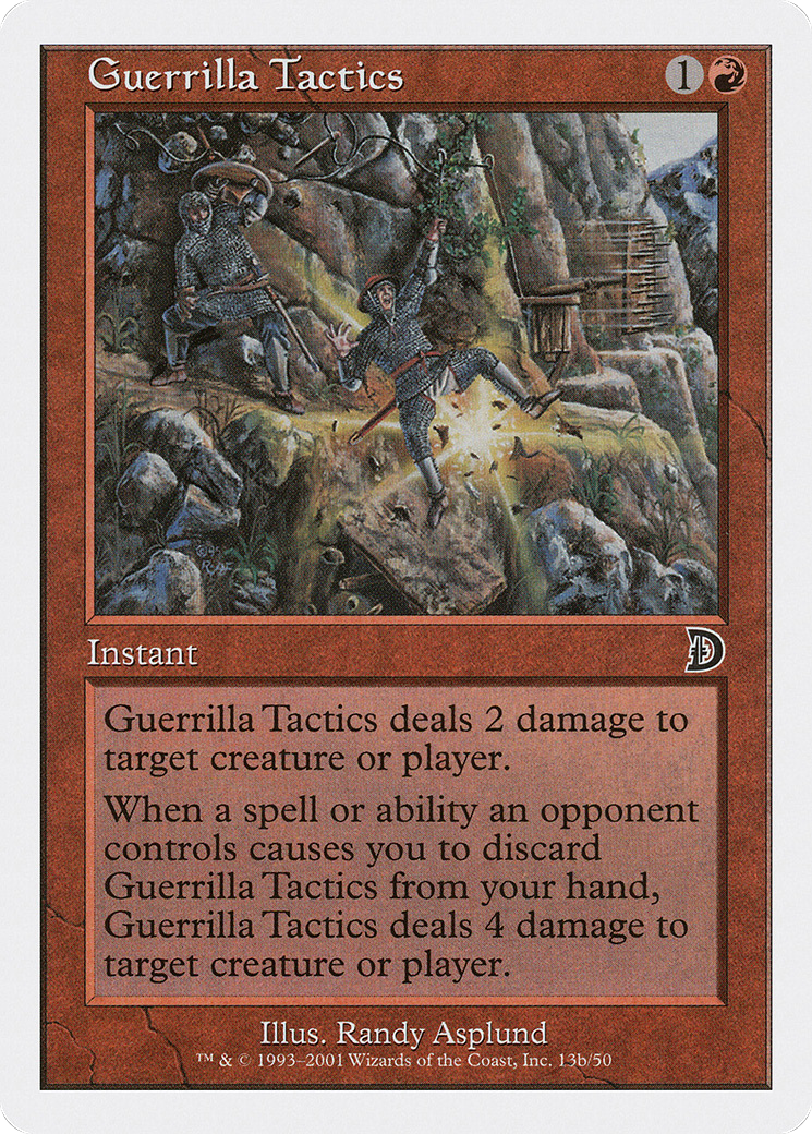 Image of Guerrilla Tactics (Falling) [Deckmasters]