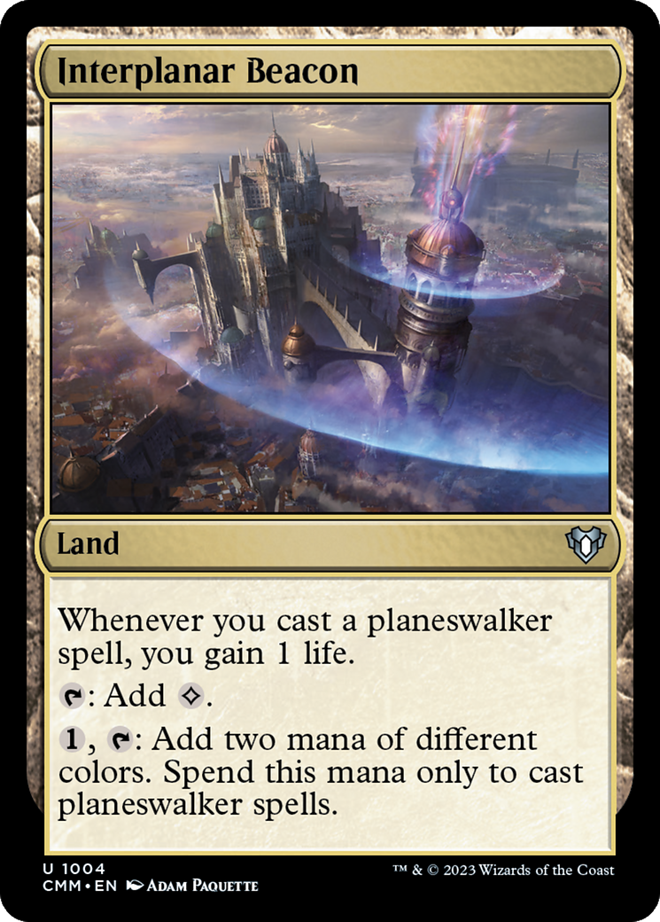 Image of Interplanar Beacon [Commander Masters]