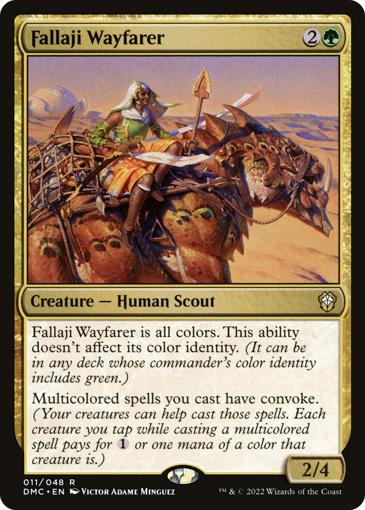 Image of Fallaji Wayfarer [Dominaria United Commander]