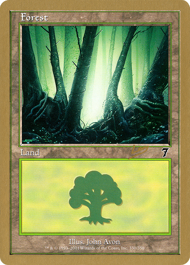 Image of Forest (rl330) (Raphael Levy) [World Championship Decks 2002]