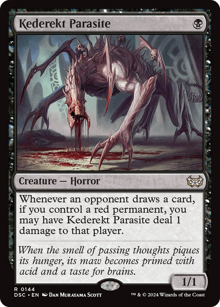Image of Kederekt Parasite [Duskmourn: House of Horror Commander]