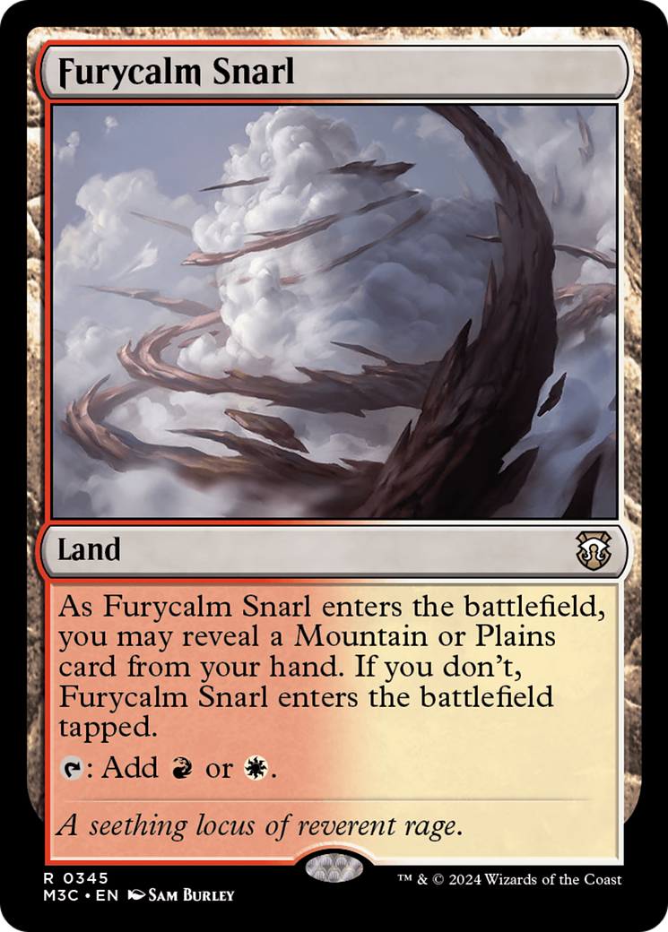 Image of Furycalm Snarl [Modern Horizons 3 Commander]