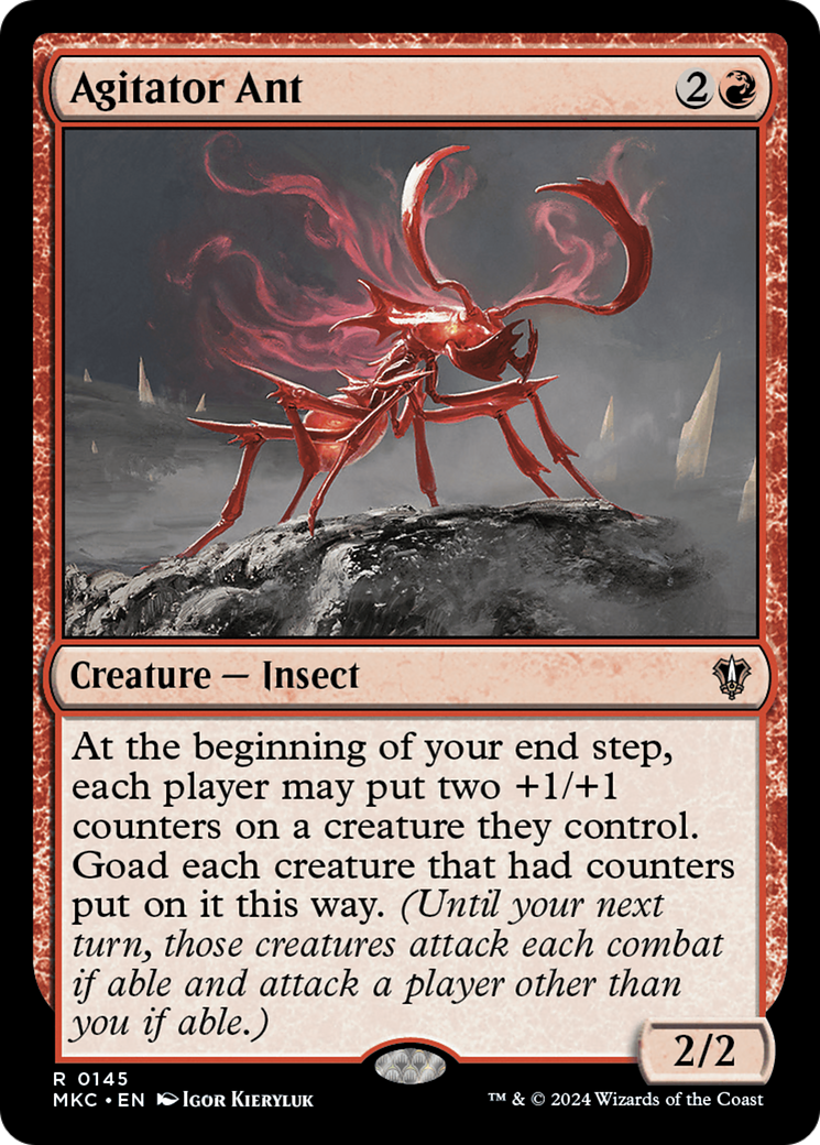 Image of Agitator Ant [Murders at Karlov Manor Commander]