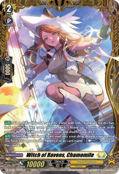 Image of Witch of Ravens, Chamomile (D-BT08/FR22EN) [Minerva Rising]