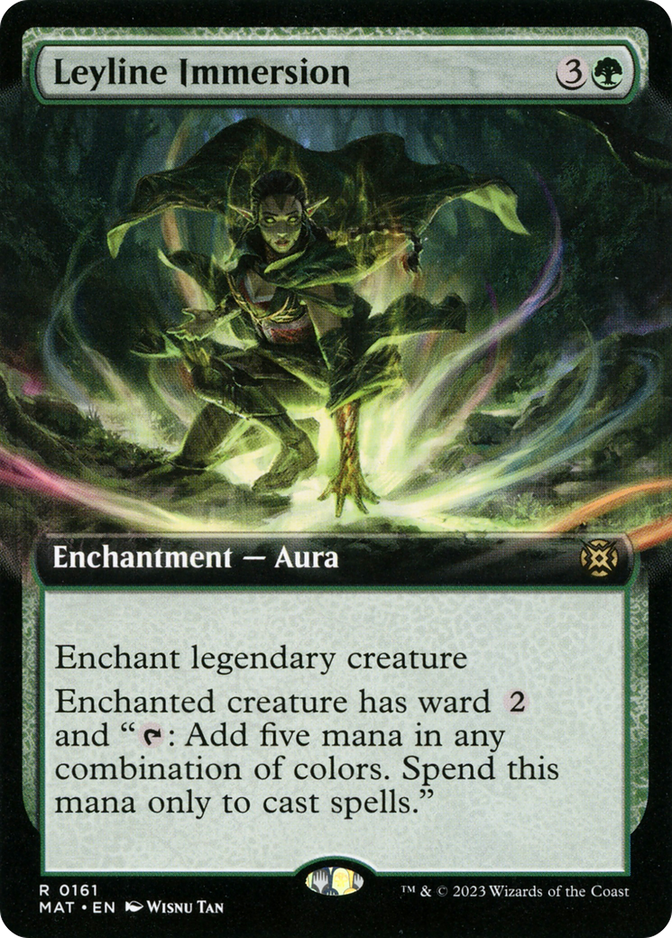 Image of Leyline Immersion (Extended Art) [March of the Machine: The Aftermath]