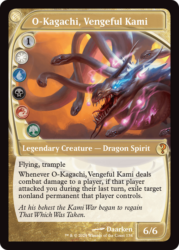 Image of O-Kagachi, Vengeful Kami (Future Sight) [Mystery Booster 2]